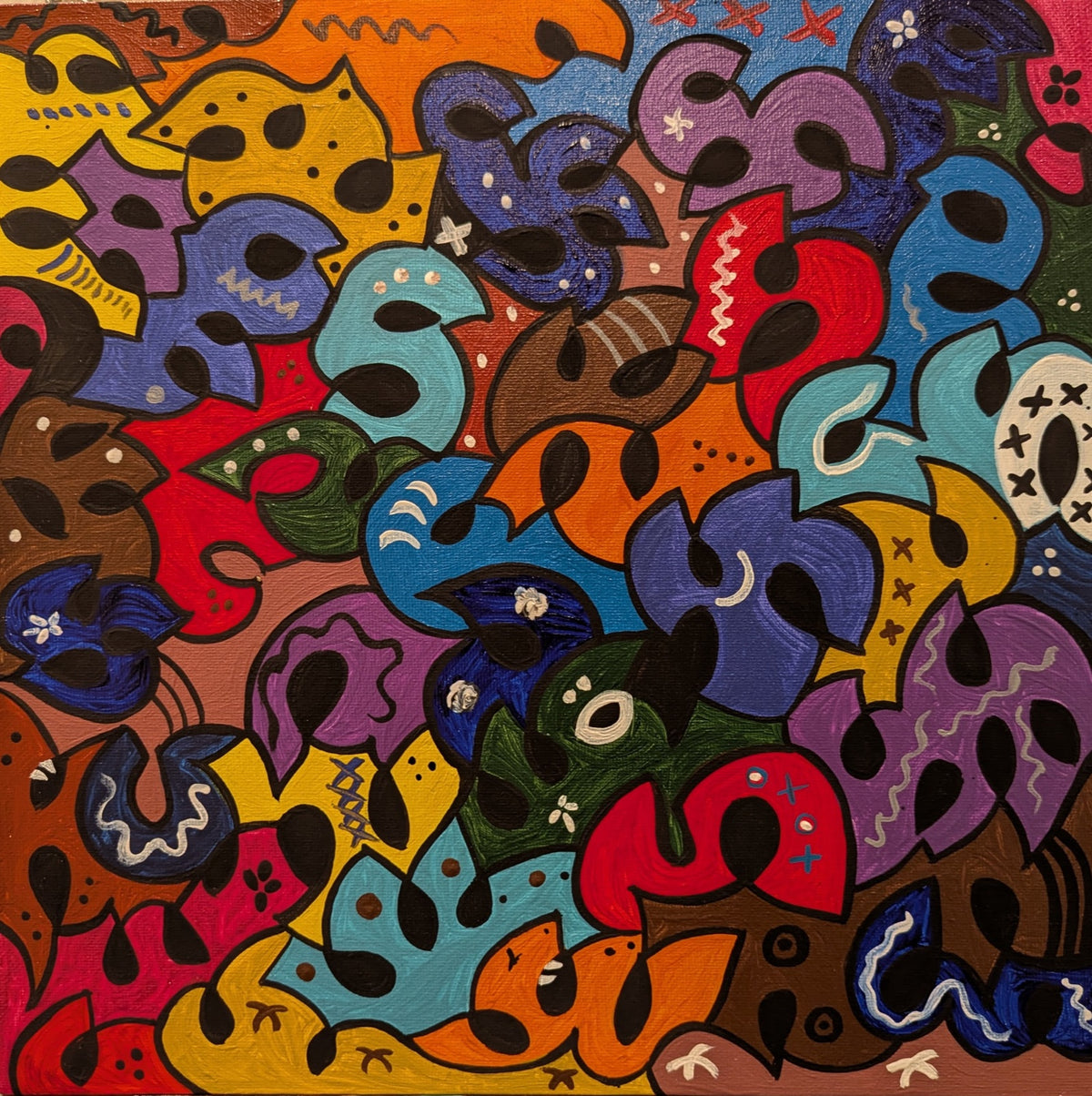 Cacophony No. 1 by Leah W. — original painting