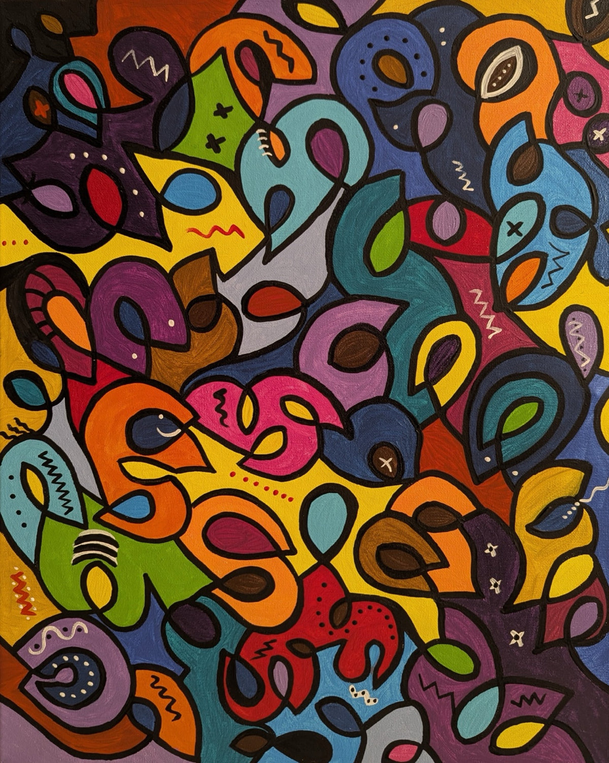 Cacophony No. 5 by Leah W. — original painting