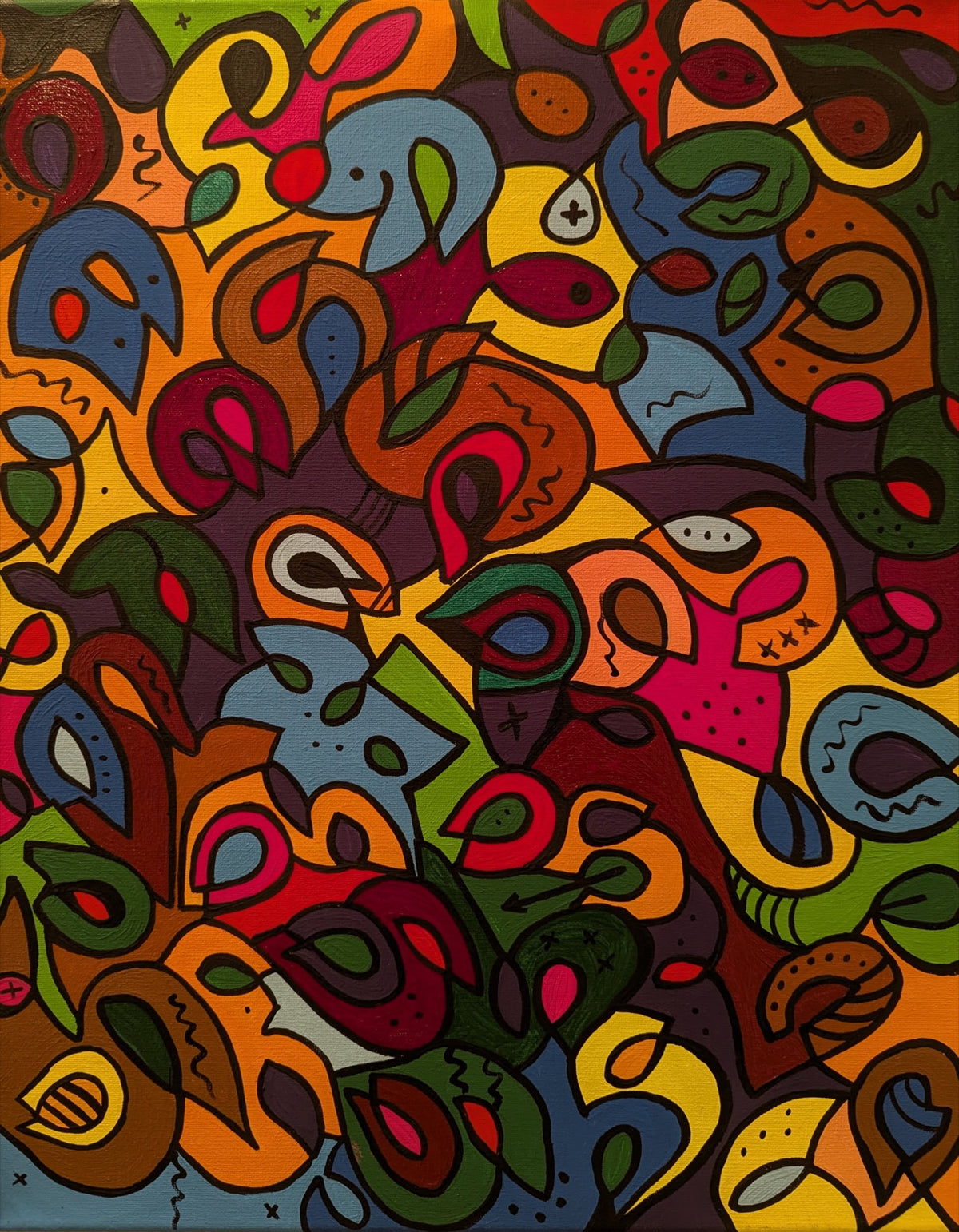Cacophony No. 6 by Leah W. — original painting