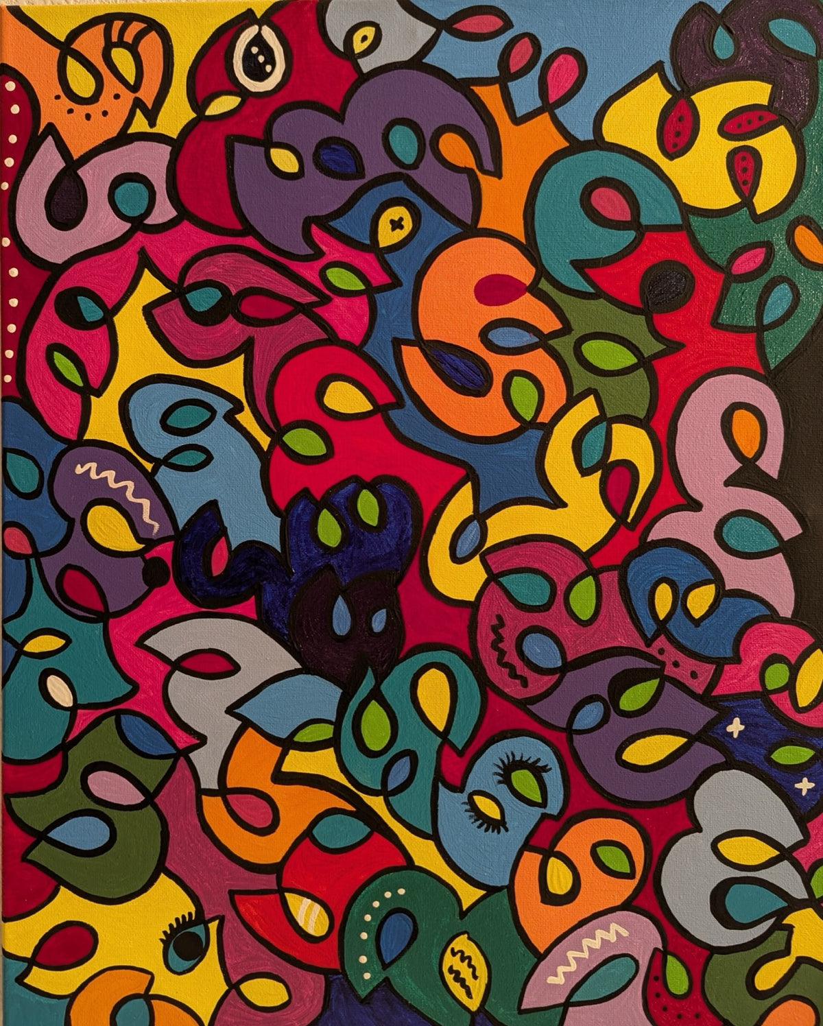 Cacophony No. 7 by Leah W. — original painting