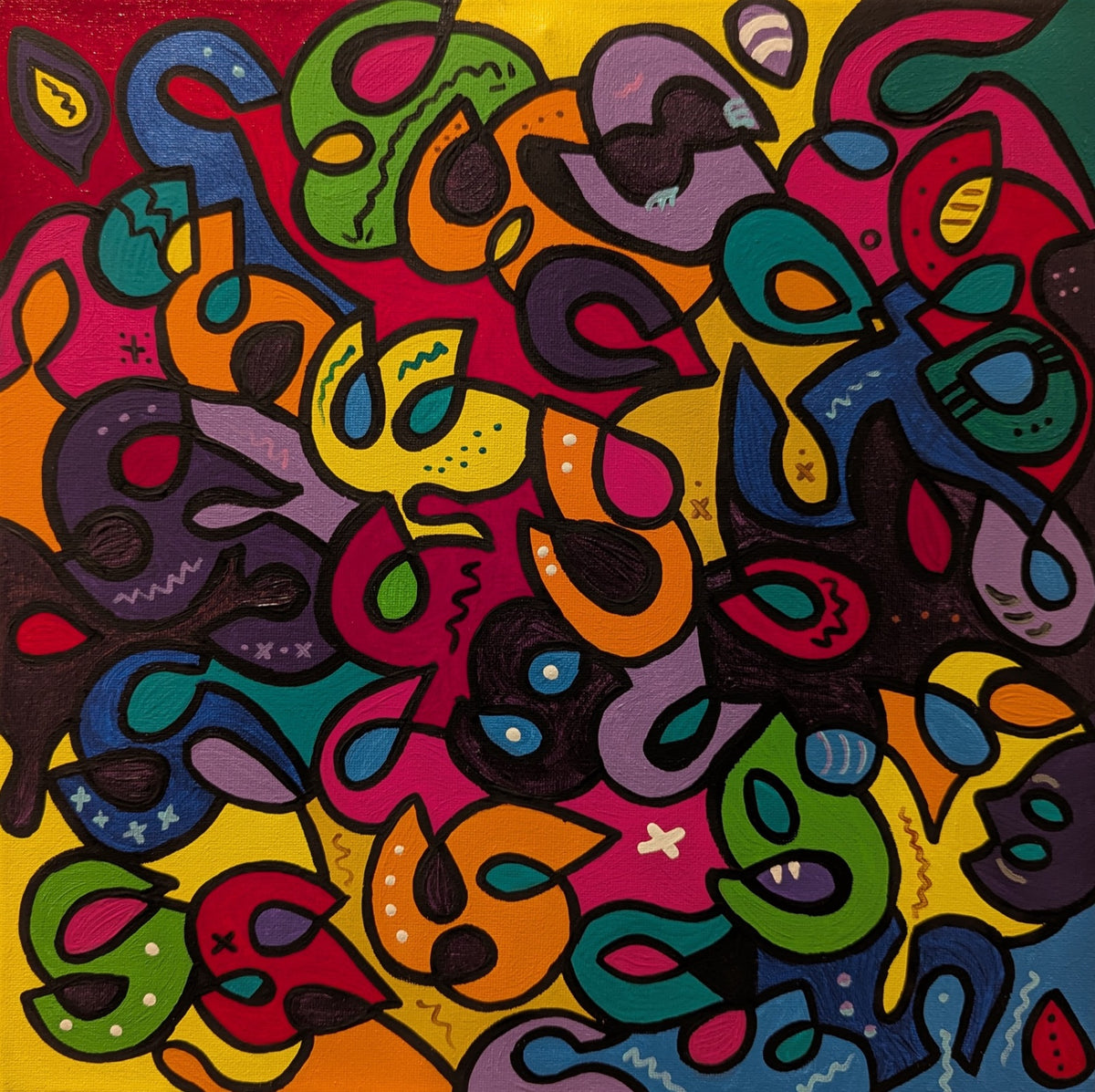 Cacophony No. 8 by Leah W. — original painting