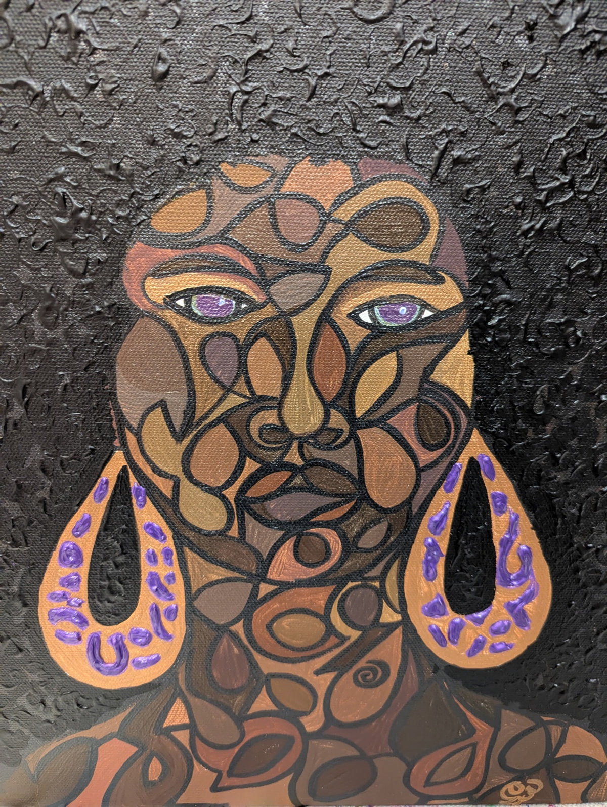 Soul of a Race by Leah W. — original painting