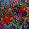 Submerged by Leah W. — original painting