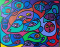 Coexist — original painting by Leah Williams