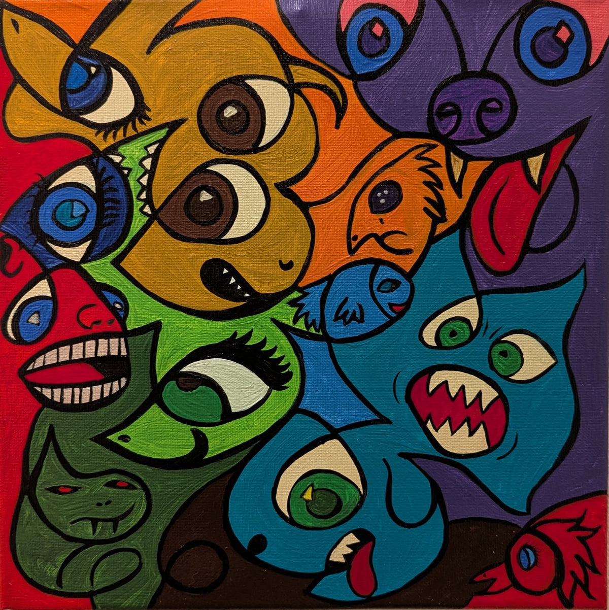 Wild Things by Leah W. — original painting