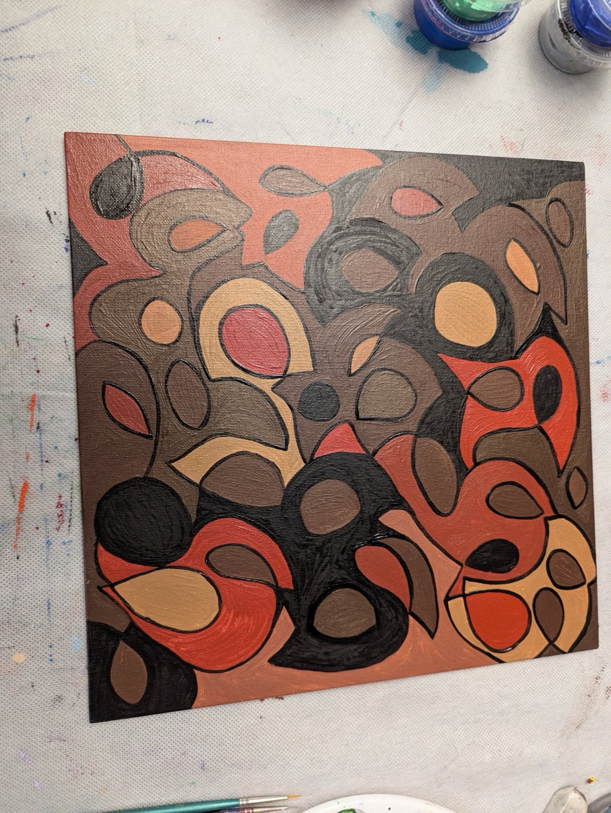 Copper & Clay by Leah W. — original painting