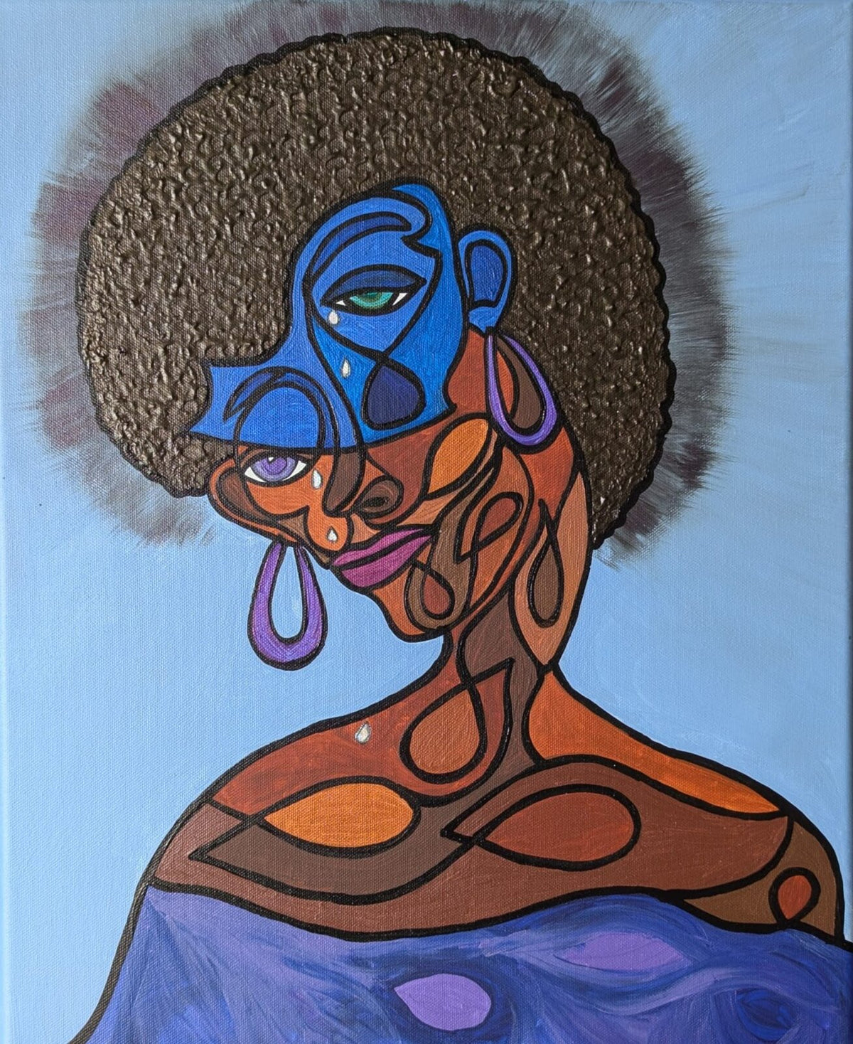 Splintered — original painting by Leah Williams