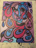 Within Her by Leah W. — original painting