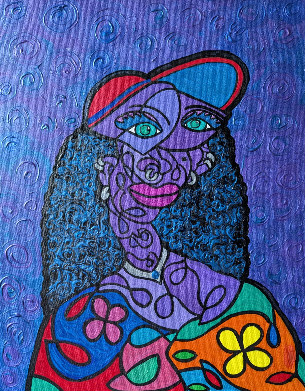 Granddaughter by Leah W. — original painting