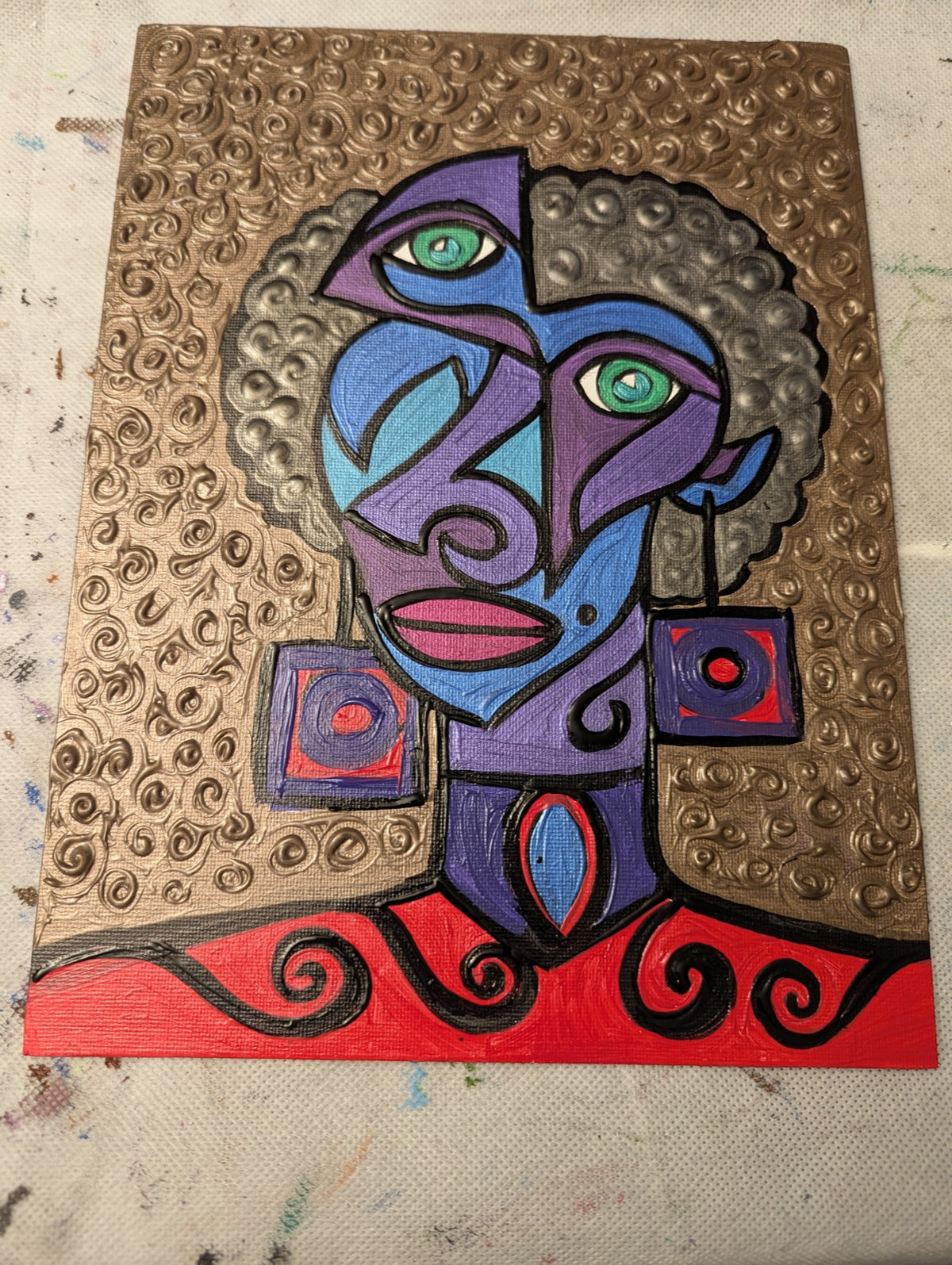 Her Best Life by Leah W. — original painting