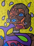 Party Girl — original painting by Leah Williams
