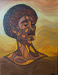 Woman Thou Art Dusk — original painting by Leah Williams